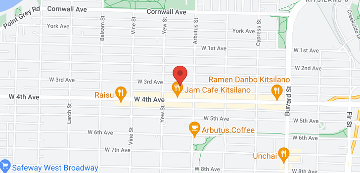 map of 2144 W 3RD AVENUE